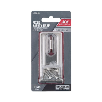 Ace Premium Stainless Steel Safety Hasp 3.25 Inch