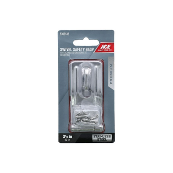 Ace Premium Stainless Steel Swivel Safety Hasp 3-1/4 Inch