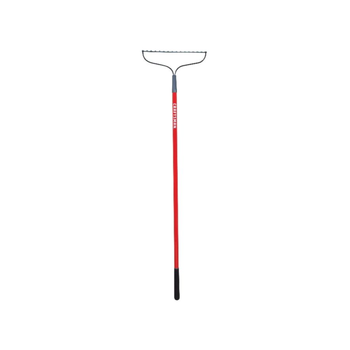 Craftsman Fiberglass Handle Garden Rake Red And Black 64 X 15.78 X 3.5 Cm 1Piece