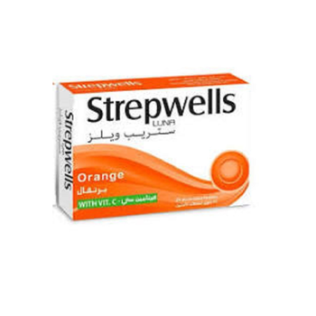 ستريب ويلز حلوي استحلاب بالمنتول بنكهة البرتقال المحلي 24قطعة