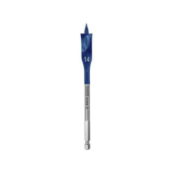 Bosch Expert Self-Cut Speed Spade Drill Bit Silver And Blue 14 X 152Mm Je2 608 900 314 *(99054) 1Piece