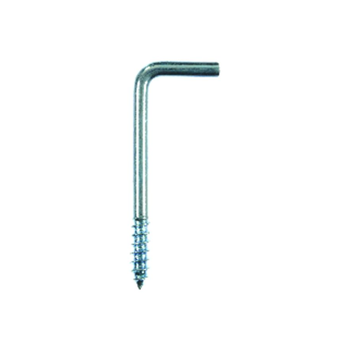 Ace Zinc-Plated Screw Hook Silver 6-Pack 4.4cm