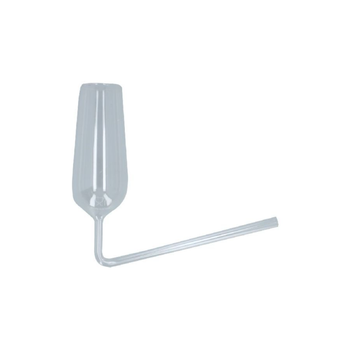 BIEN SERVI Clear Glass Tumbler with Straw 150ml