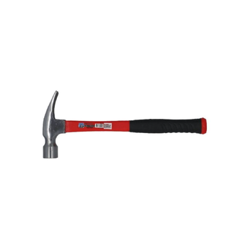 Regal Tools Metal Head Hammer with Rubber Grip Black/Red