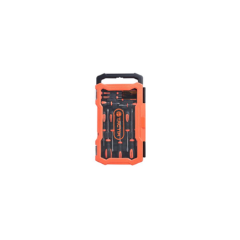 Tactix Chrome-Vanadium Steel Blade Screwdriver Set Orange And Black 45 X 5.7 X 24.5 Cm 35Pieces
