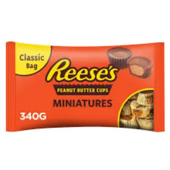 Reese's Miniatures Peanut Butter Cups 340g