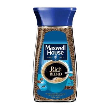 ماكسويل هاوس قهوة غنيّة وسريعة الذوبان 190جرام