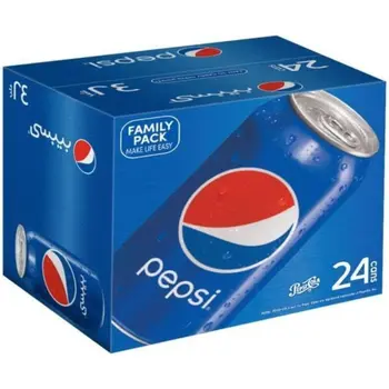 بيبسي علبة مشروب غازي عادي 24 × 325مل