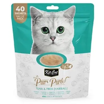 Kit Cat Tuna Purr Purée Cat Treats 40x40g