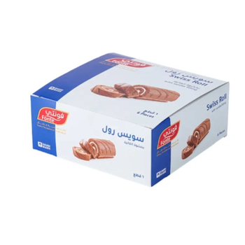 فونتي جامبو سويس رول الشوكولاتة بكريمة الفانيليا 6*60 جرام