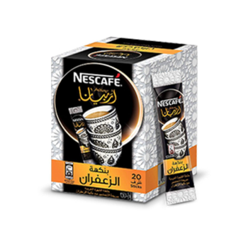 باجة قهوة سريعة التحضير بنكهة الزعفران 10×30جرام