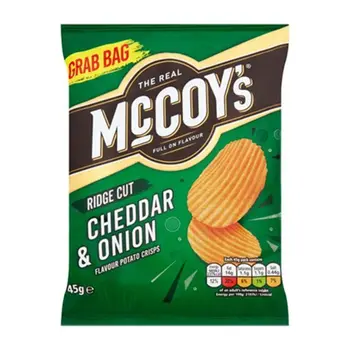 ماكويز رقائق البطاطس بالجبنه والبصل 45جرام