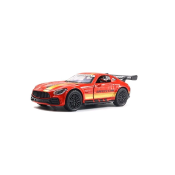 Mustang Safety Car Toy Red-Black 16.5cm