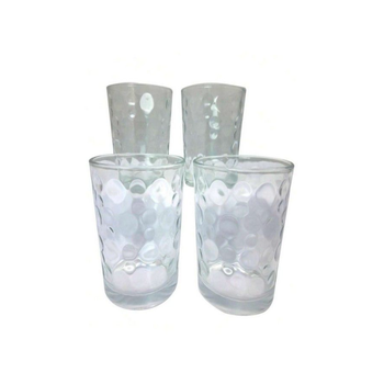 GIBSON Great Foundations Bubble Pattern Tumbler Set 4x13.5oz