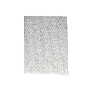 دالتون  سجادة مستطيلة منسوجة، متينة بلون الأبيض، قياس 46 × 61 سم، DALR2O023 1قطعة