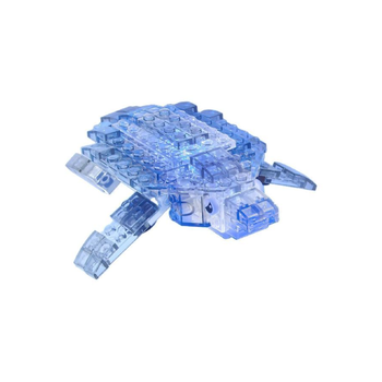ليزر بيج مجموعة مقتنيات بناء قرش المطرقة 4 في 1 متعددة النماذج من ليزر أوتاد الإضاءة باللون الأزرق 18.75× 3.75× 26.25سم 52011 1قطعة