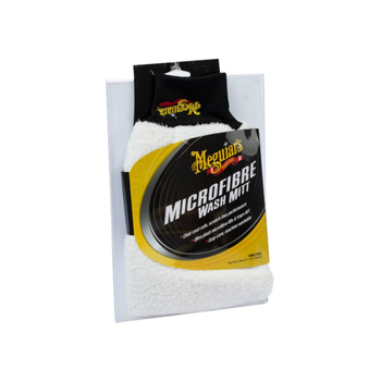 ميجويرز X3002 قفاز غسيل مايكروفايبر فائق النعومة وقابل للغسل في الغسالة أبيض 19 × 29 سم 1قطعة