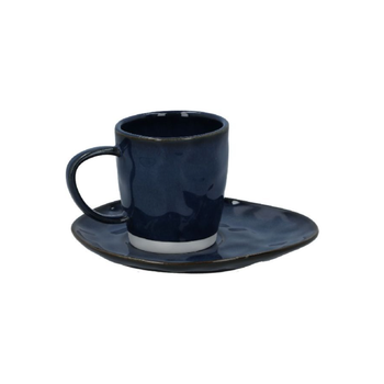 R2S Blue Porcelain Tea Cup & Saucer 250ml