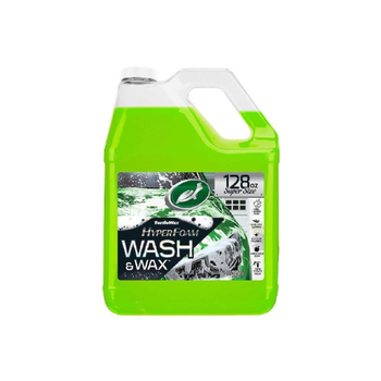 شمع السلحفاة تيرتل واكس سائل تنظيف وشمع للسيارات برغوة فائقة الثبات ورائحة التفاح الأخضر بسعة 128 أونصة 53865