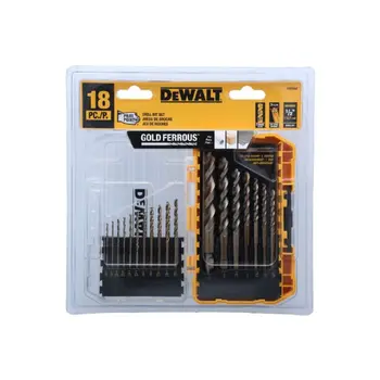 DEWALT Steel Drill Bit Set 18 Pieces