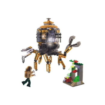 ليزر بيج مجموعة مقتنيات بناء الأخطبوط الحديدي لايت أب إكسبلوررز متعددة الألوان 26.25× 5× 43.75سم 52023 1قطعة