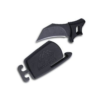 OUTDOOR Survival Series Para-Claw Knife Bracelet Black
