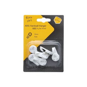 Saco ABS Hardwall Hanger White 6 pcs
