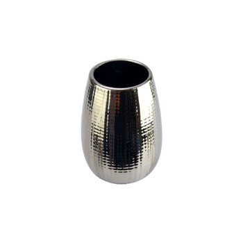 Wenko Dakar Silver Bathroom Tumbler 11.6x8.3cm