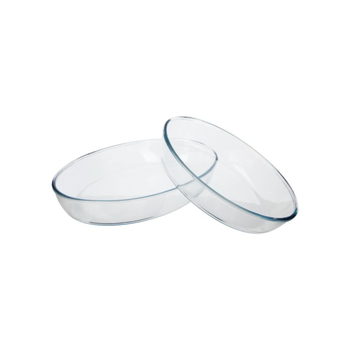 Jja Sa 2-Piece Borcam Oval Heat-Resistant Glass Baking Dish Clear 9 X 21 X 9 Cm 118532 *(99960) 1Piece