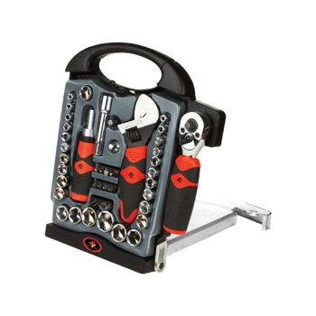 Ace 45-Piece 6-Point Stubby Socket And Tool Set Multicolour 25.654 X 21.59 X 4.064 Cm W39000 *(95729) 1Piece