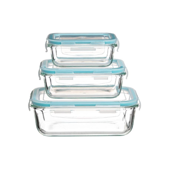 Saco Clipeat PM Glass Lunch Box 15.5x7.5x21.5cm