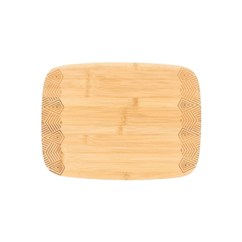 بين سيرفي لوح تقطيع من الخيزران الطبيعي الصديق للبيئة بني 38× 28سم H-2017L 1قطعة