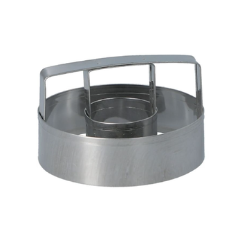 Fox Run Silver Donut Cutter Set 4 Inch