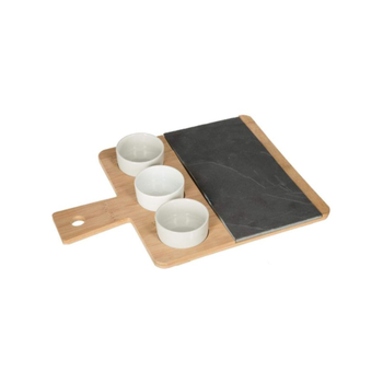 جيه جيه ايه اس ايه سليت طقم مقبلات بتصميم عصري من 4 قطع متعدد الألوان 11.5 × 19.5 × 32.5 سم 150083 1قطعة