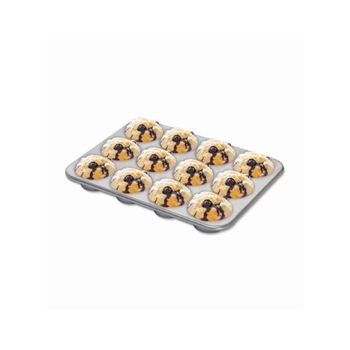 NORDICWARE Naturals Aluminium Muffin Pan 12-Cavity