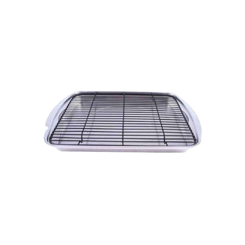 NORDICWARE Non-Stick Aluminum Roasting Rack 31.8x43.4x4cm