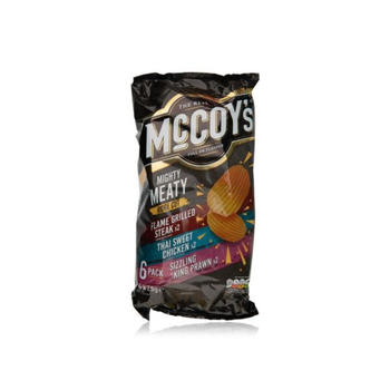 McCoy's Classic Variety Ridge Cut Crisps 6x25g