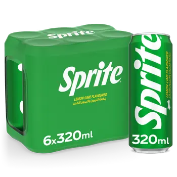 Sprite Lemon-Lime Soda 6x320ml Can Pack