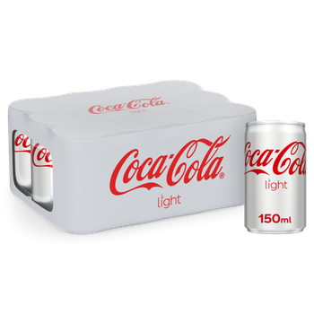 Coca Cola Light Soft Drink 12x150ml