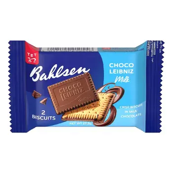 Bahlsen Choco Leibniz Milk Chocolate Biscuits 27.5g