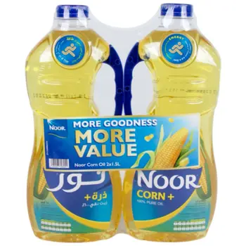 Noor 100% Pure Corn Oil 2x1.5L