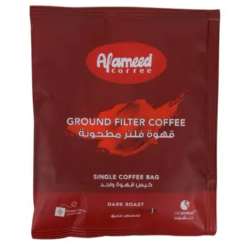 العميد قهوة فلتر مطحونة تحميص غامق 14جرام