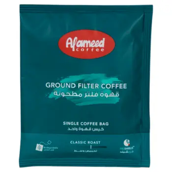 العميد قهوة فلتر مطحونة تحميص وسط 14جرام