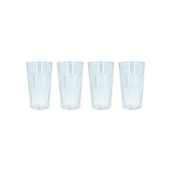 Royal Clear Glass Coffee Mug Set 4x350ml