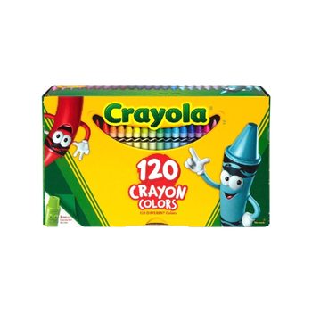 Crayola 120-Piece Non-Toxic Crayon Set Multicolour