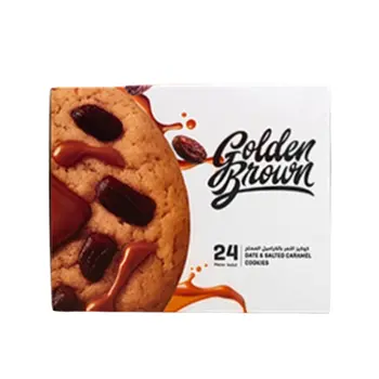 Golden Brown Date & Salted Caramel Cookies 24x360g