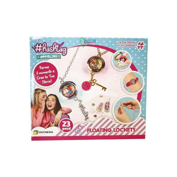 هاشتاق مجموعة قلادة جوكيريا العائمة متعددة الألوان من 23 قطعة بأبعاد 5.2× 27.2× 24.1سم، HTMB2105 1قطعة