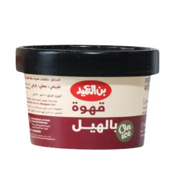 اون ايس العميد بنكهة القهوة والهيل ايس كريم 125مل