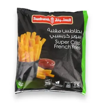 Sunbulah Super Crisp French Fries 1.5kg