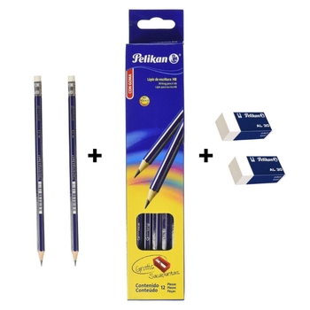 بليكان قلم رصاص 12+2محاية 1حبة